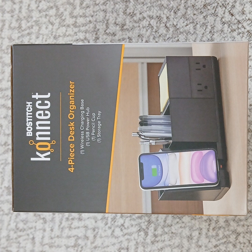 Bostitch Konnect Wireless Charging Desk Accessory Kit - Picture 7 of 7